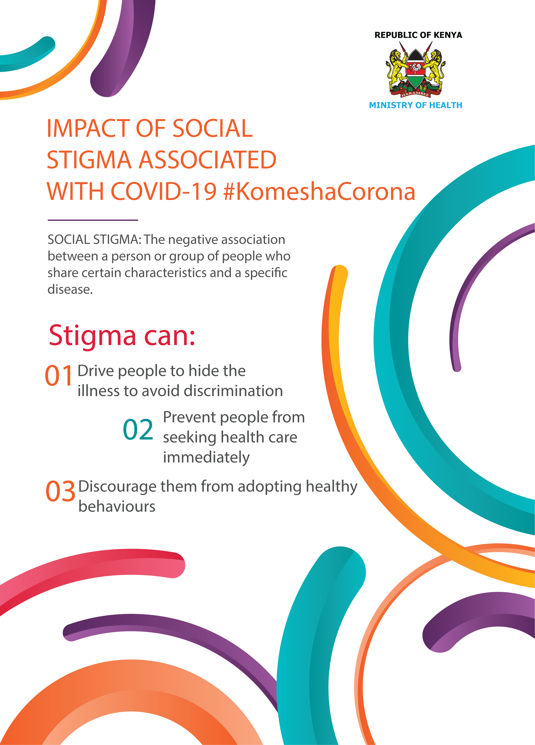Impact of Social Stigma Associated with COVID-19